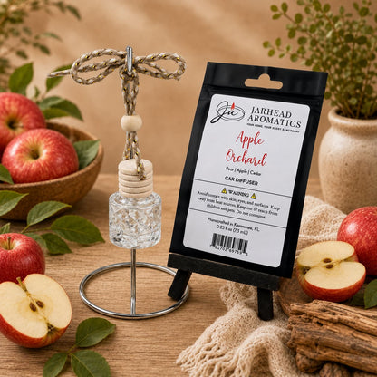 Apple Orchard Car Diffuser | Crisp Apple, Juicy Pear & Cedarwood