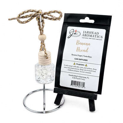 Banana Bread Car Diffuser | Ripe Banana, Walnut & Warm Vanilla