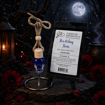 Bewitching Hour Car Diffuser | Exotic Spices, Dark Florals & Smoky Woods
