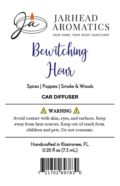 Bewitching Hour Car Diffuser | Exotic Spices, Dark Florals & Smoky Woods