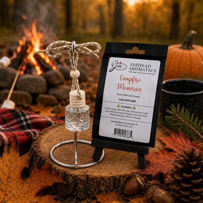 Campfire Memories Car Diffuser | Maple, Clove & Smoky Embers