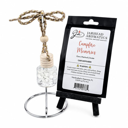 Campfire Memories Car Diffuser | Maple, Clove & Smoky Embers