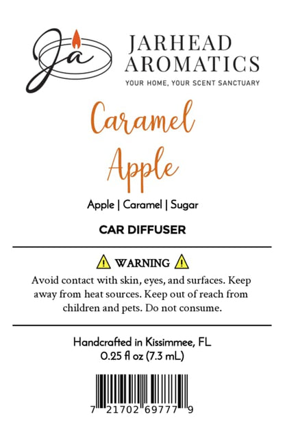 Caramel Apple Car Diffuser | Crisp Apple, Rich Caramel & Warm Spice