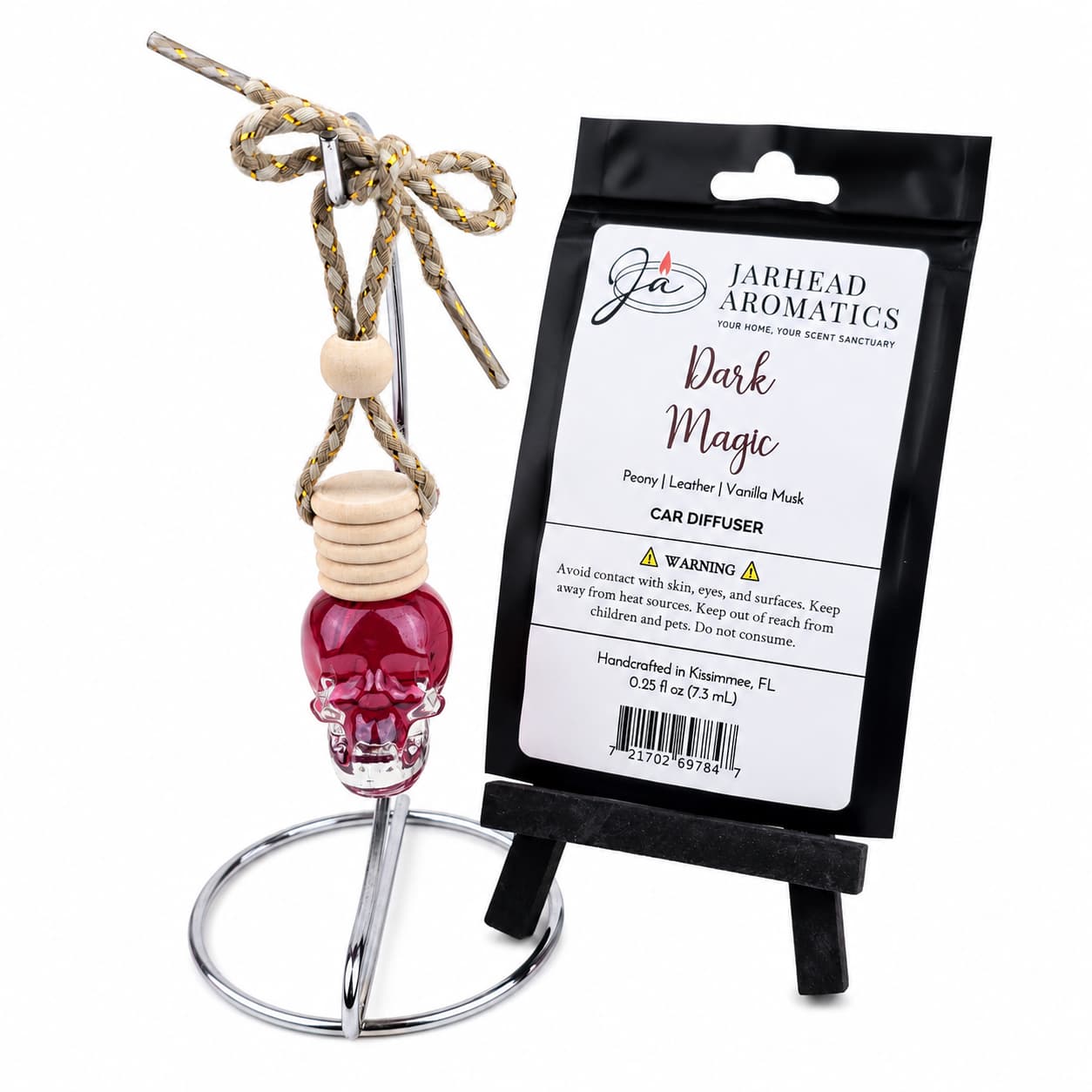 Dark Magic Car Diffuser | Peach, Plum, Dark Florals & Vanilla Musk