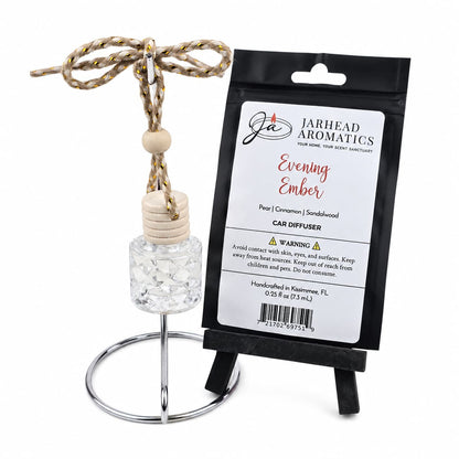 Evening Ember Car Diffuser | Plum, Sandalwood & Soft Smoke