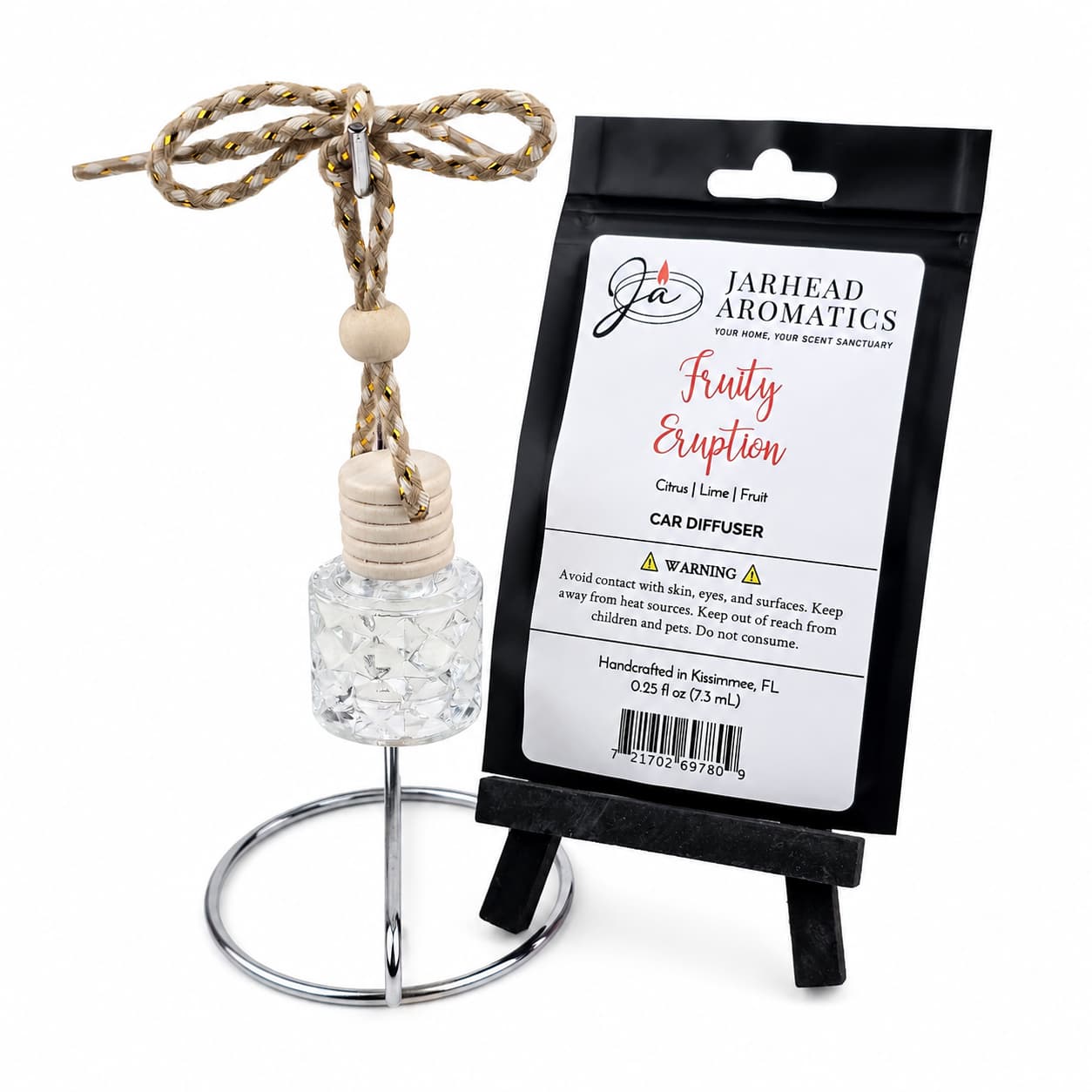 Fruity Eruption Car Diffuser | Lemon, Lime, Grapefruit & Fresh Fruit