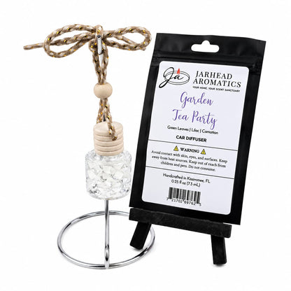 Garden Tea Party Car Diffuser | Rose, Lilac & Jasmine