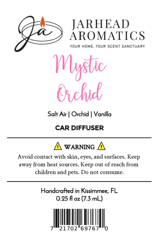 Mystic Orchid Car Diffuser | Orchid, Salt Air & Vanilla