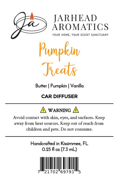 Pumpkin Treats Car Diffuser | Pumpkin, Caramel & Maple Pecan
