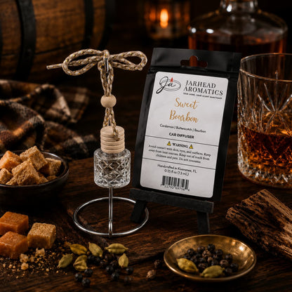 Sweet Bourbon Car Diffuser | Bourbon, Butterscotch & Brown Sugar