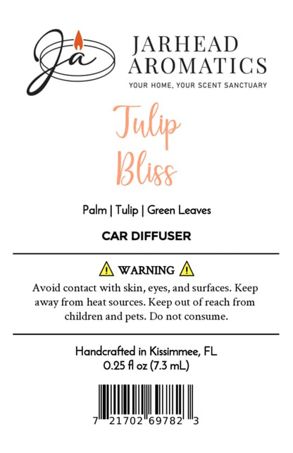 Tulip Bliss Car Diffuser | Tulip, Peony & Sweet Peach