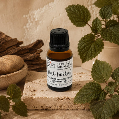 Dark Patchouli Essential Oil | Pure Pogostemon cablin Aromatherapy Oil