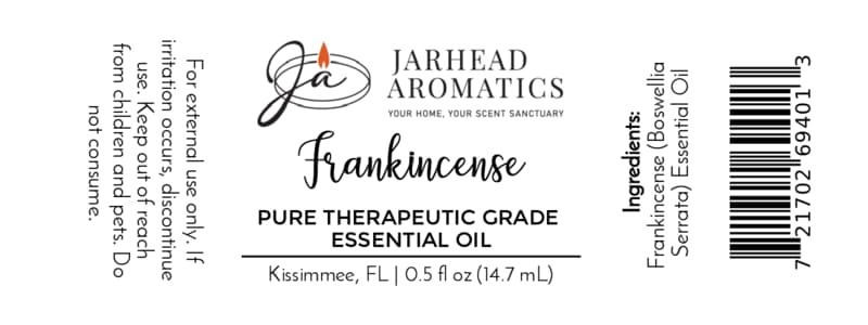 Frankincense Essential Oil | Pure Boswellia serrata Aromatherapy Oil