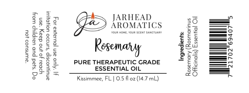 Rosemary Essential Oil | Pure Rosmarinus officinalis Aromatherapy Oil