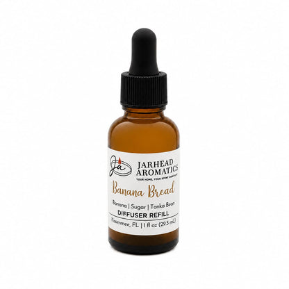 Banana Bread Car Diffuser Refill | Ripe Banana, Walnut & Warm Vanilla