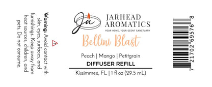 Bellini Blast Car Diffuser Refill | Peach, Mango & Tangerine