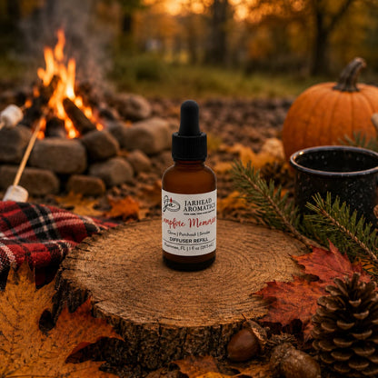 Campfire Memories Car Diffuser Refill | Maple, Clove & Smoky Embers