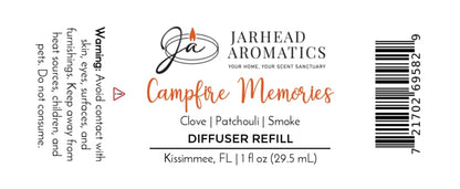 Campfire Memories Car Diffuser Refill | Maple, Clove & Smoky Embers
