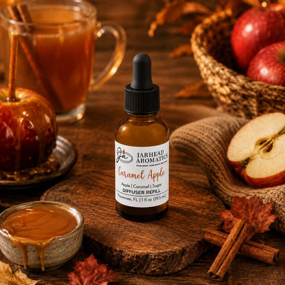 Caramel Apple Car Diffuser Refill | Crisp Apple, Rich Caramel & Warm Spice