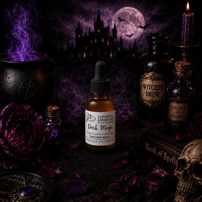 Dark Magic Car Diffuser Refill | Peach, Plum, Dark Florals & Vanilla Musk