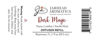 Dark Magic Car Diffuser Refill | Peach, Plum, Dark Florals & Vanilla Musk