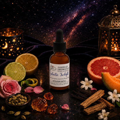 Galactic Twilight Car Diffuser Refill | Bergamot, Amber & Sandalwood
