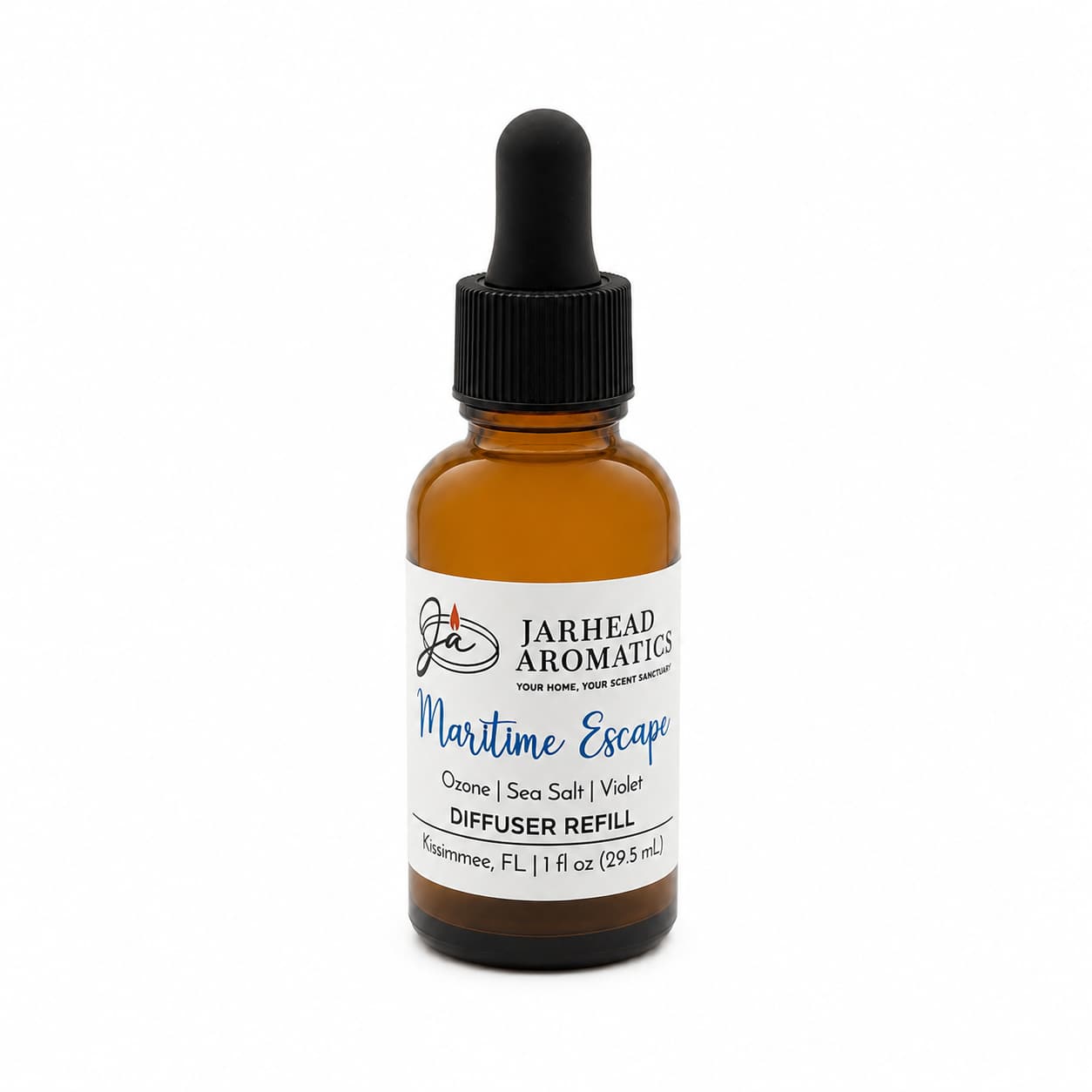 Maritime Escape Car Diffuser Refill | Sea Salt, Ozone & Jasmine