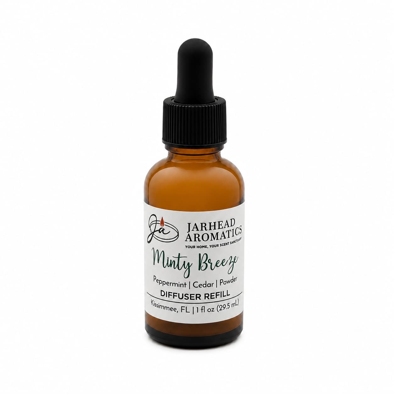 Minty Breeze Car Diffuser Refill | Peppermint, Eucalyptus & Cedarwood