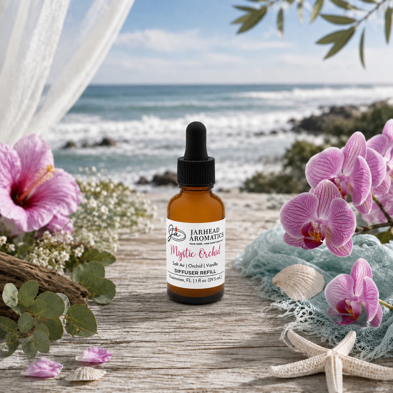 Mystic Orchid Car Diffuser Refill | Orchid, Salt Air & Vanilla