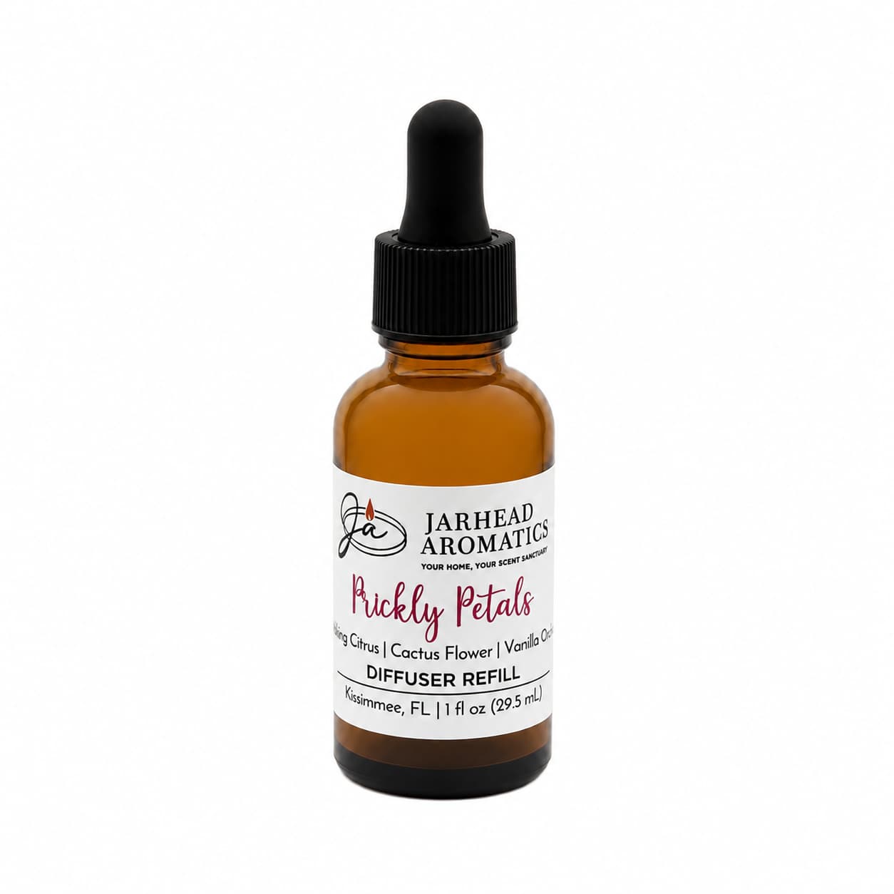 Prickly Petals Car Diffuser Refill | Cactus Flower, Coconut & Sandalwood