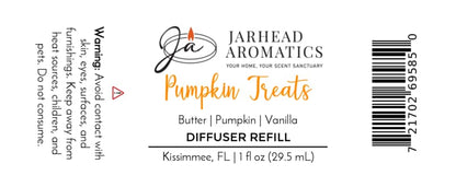 Pumpkin Treats Car Diffuser Refill | Pumpkin, Caramel & Maple Pecan