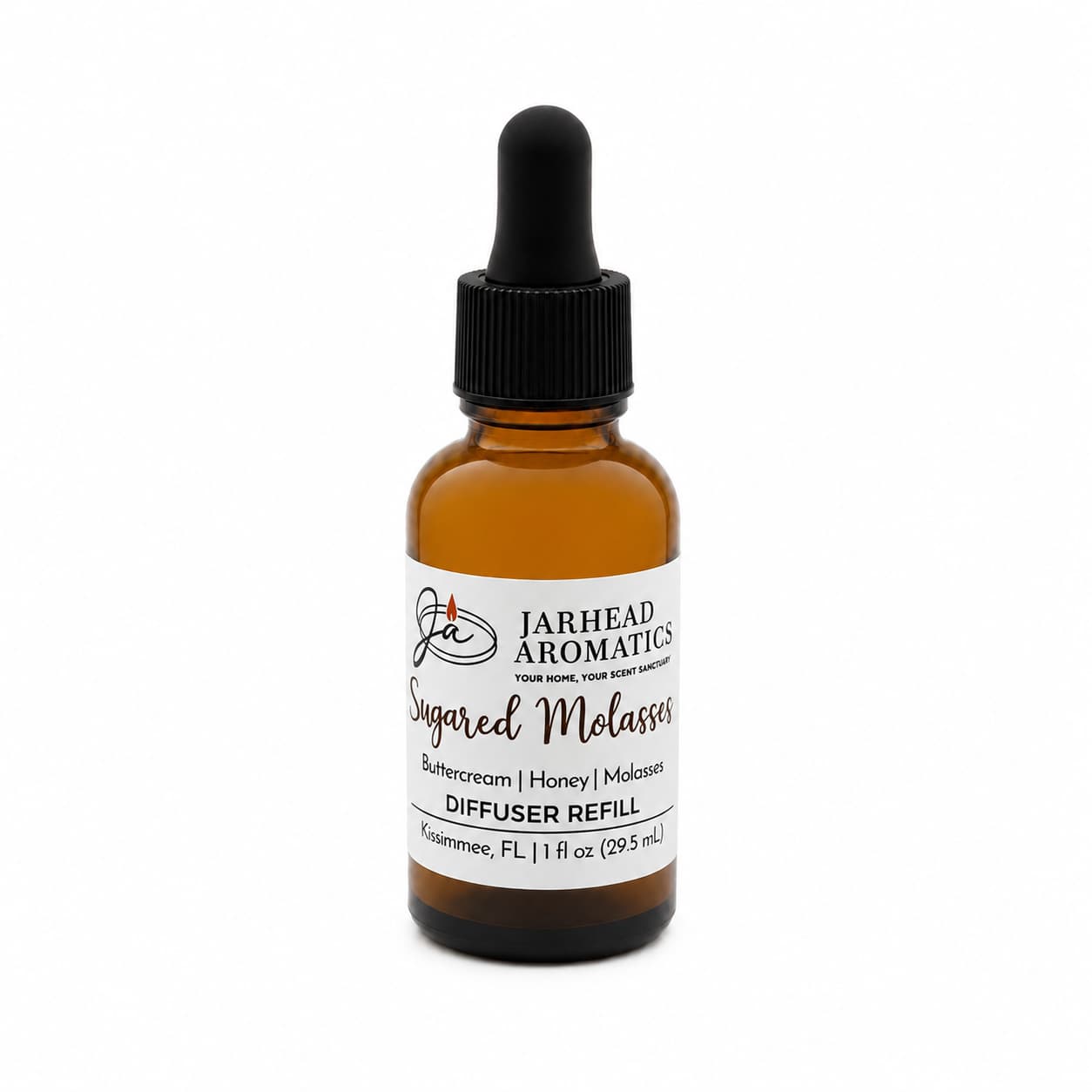 Sugared Molasses Car Diffuser Refill | Buttercream, Honey & Dark Molasses