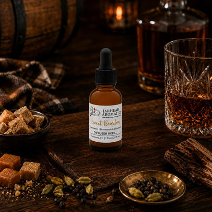 Sweet Bourbon Car Diffuser Refill | Bourbon, Butterscotch & Brown Sugar