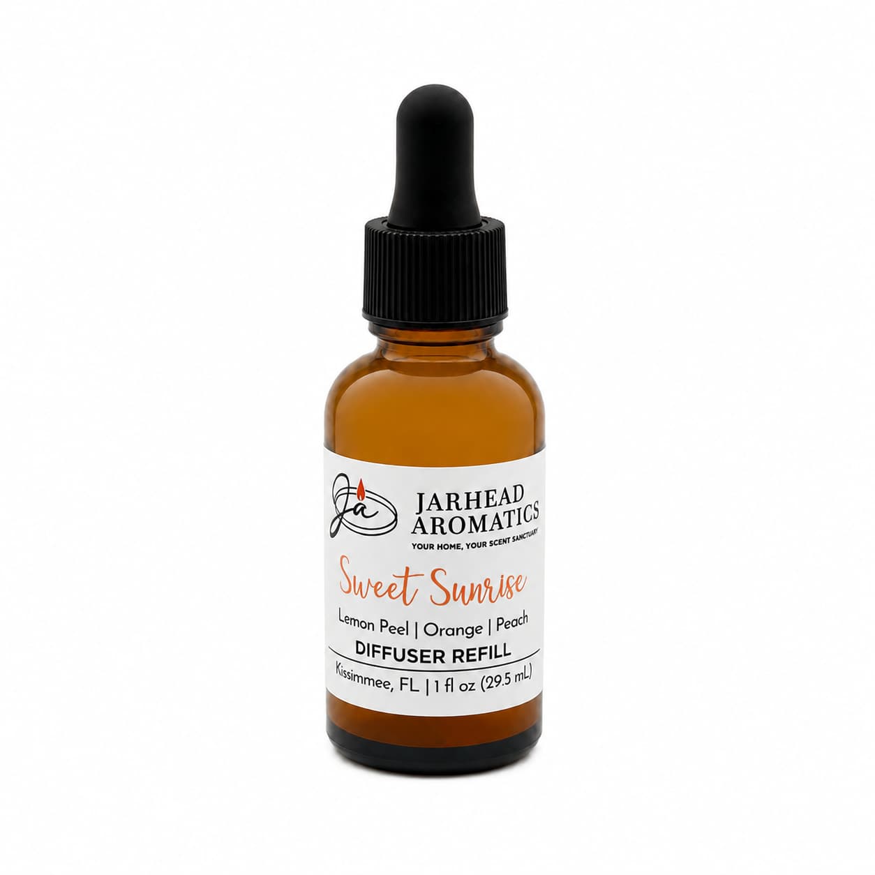 Sweet Sunrise Car Diffuser Refill | Lemon, Orange & Juicy Peach