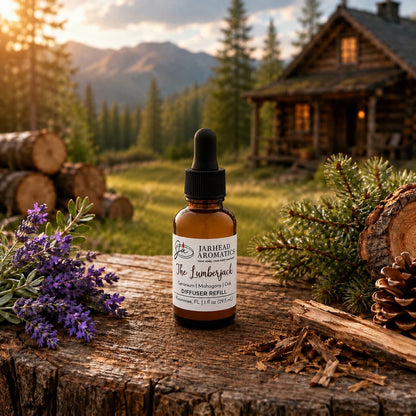 The Lumberjack Car Diffuser Refill | Mahogany, Cedarwood & Oak