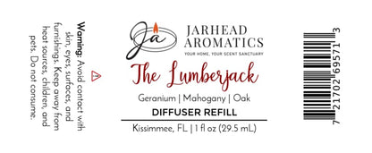 The Lumberjack Car Diffuser Refill | Mahogany, Cedarwood & Oak