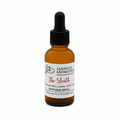 The Sleuth Car Diffuser Refill | Leather, Rosewood & Sandalwood
