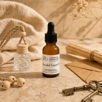 Unscented Carrier Oil Car Diffuser Refill | Base Oil for Essential Oils & Fragrance Blends