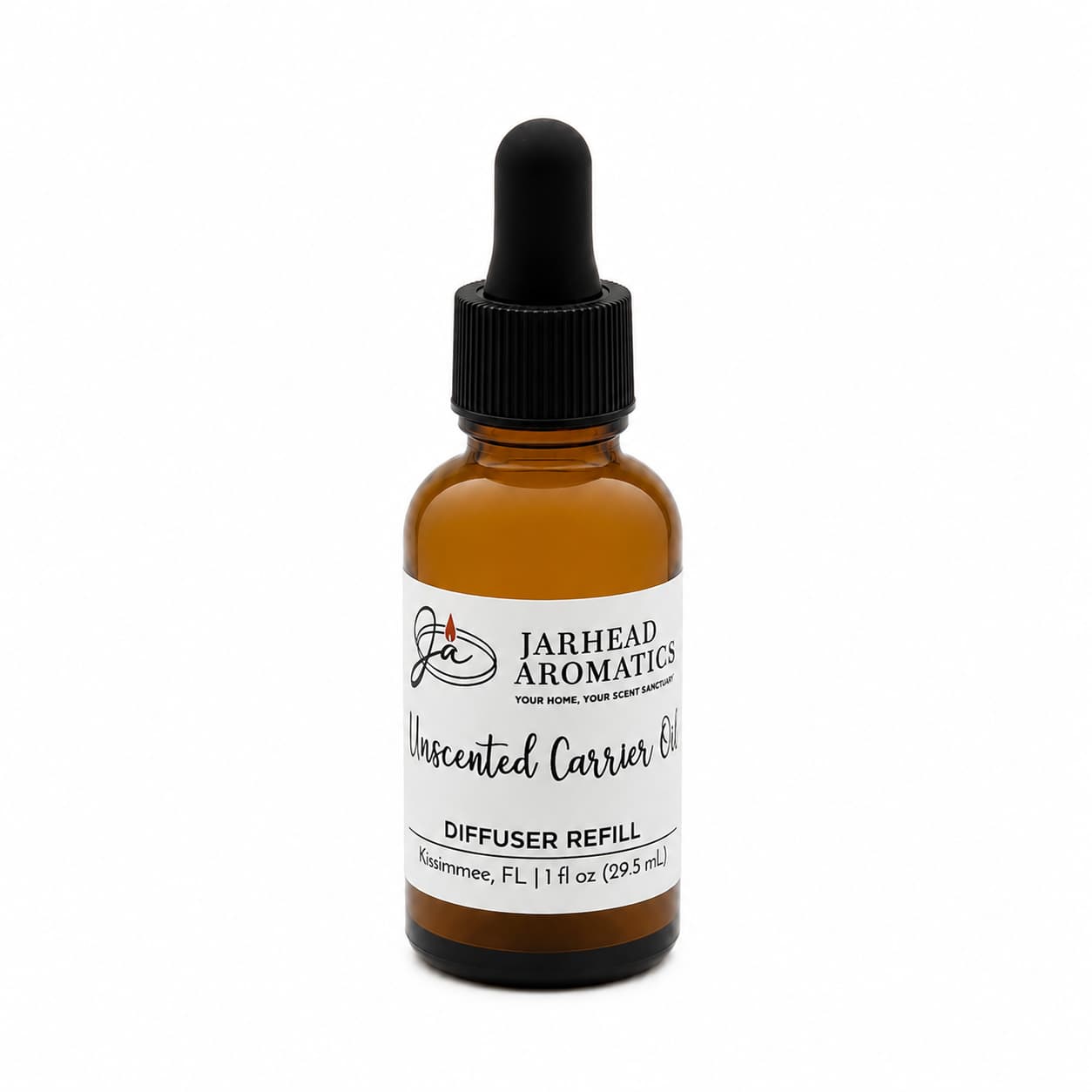 Unscented Carrier Oil Car Diffuser Refill | Base Oil for Essential Oils & Fragrance Blends