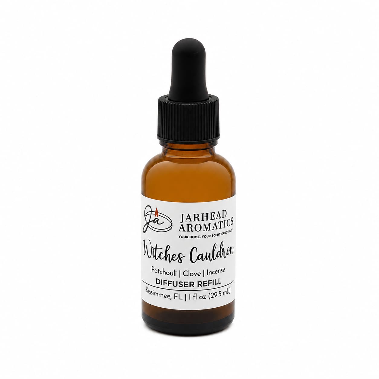 Witches Cauldron Car Diffuser Refill | Orange Blossom, Patchouli & Dark Incense