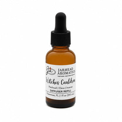 Witches Cauldron Car Diffuser Refill | Orange Blossom, Patchouli & Dark Incense