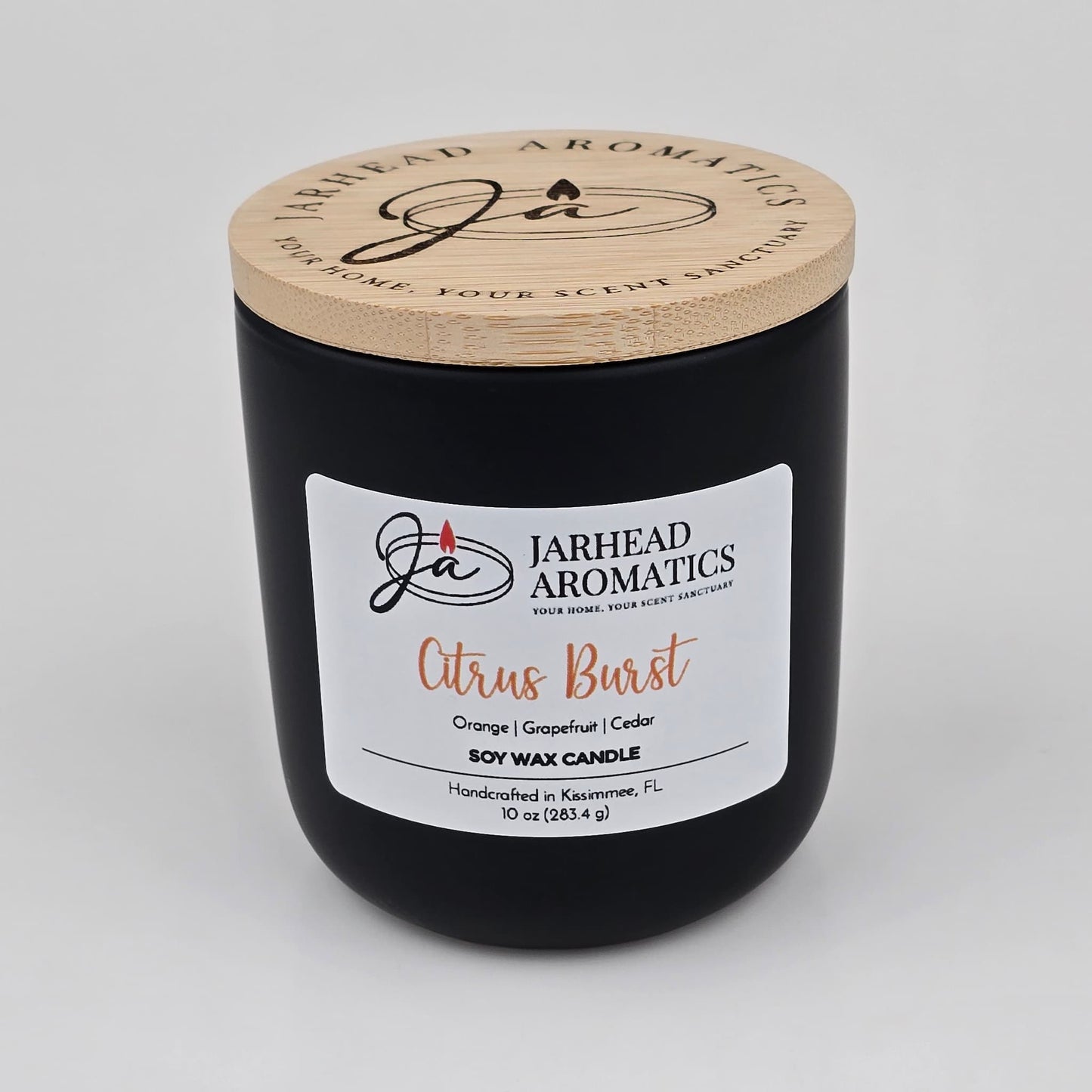 Citrus Burst Soy Wax Candle | Orange, Mango & Peach Candle