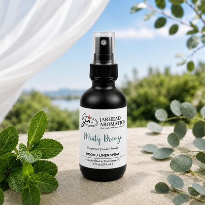 Minty Breeze Room & Linen Spray | Peppermint, Eucalyptus & Cedarwood
