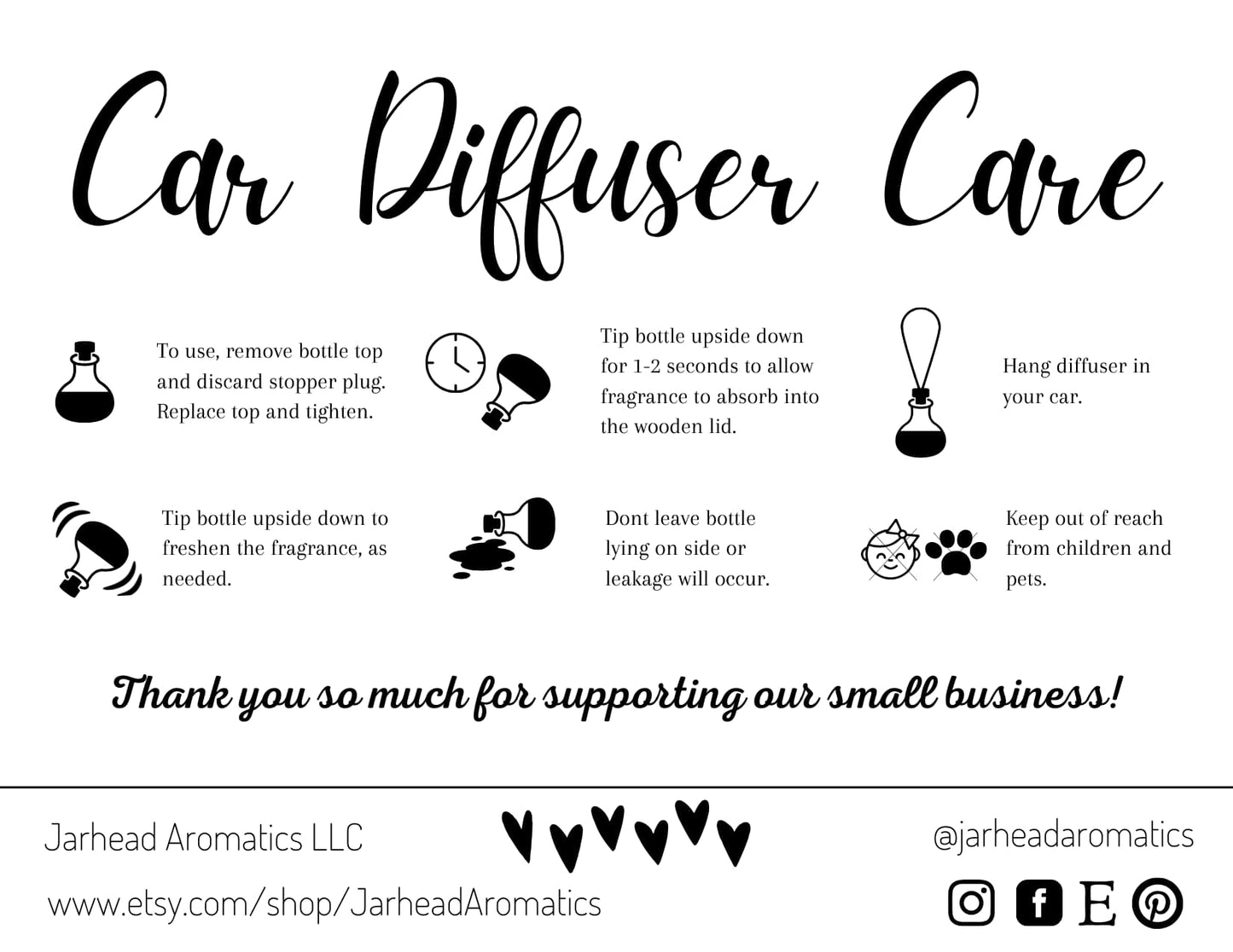 Fairytale Spice Car Diffuser | Gingerbread, Molasses & Warm Spice